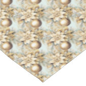 クラシックエレガント金ゴールドミント高級クリスマスブーケ テーブルクロス (アングル)