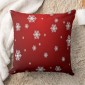 クラシックエレガント雪の結晶 クッション (ブランケット)