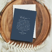 クラシックエレガントArch Photo結婚 S Thank You 箔招待状