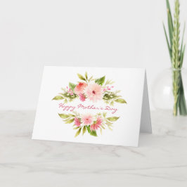 クラシックエレガントHappy Mother's Day Greeting カード