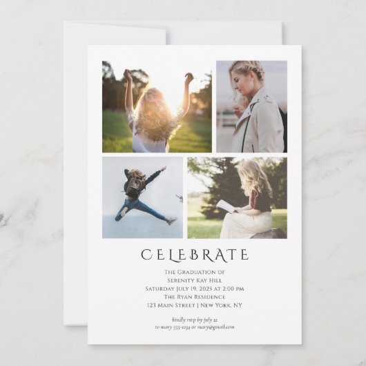 クラシックエレガントScript Gradation 案内状 (裏面)