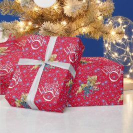 クラシックオズの魔法使いクリスマス包装紙 ラッピングペーパー