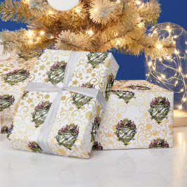 クラシックオズの魔法使いクリスマス ラッピングペーパー