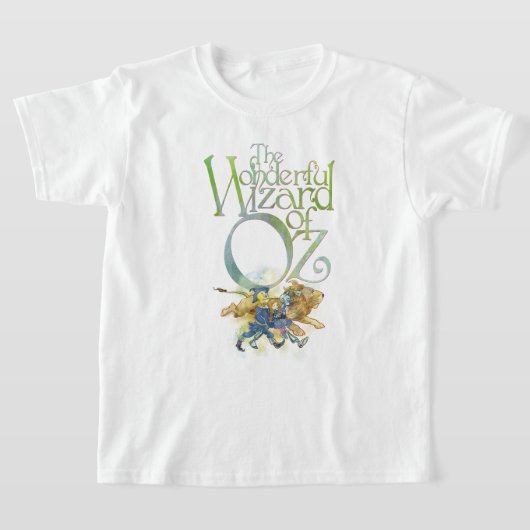クラシックオズの魔法使いTシャツ ドロシーと友達 Tシャツ (レイダウン)