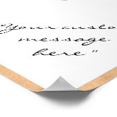 クラシックオリエ中国のンタル墨絵インクフルーツ絵を描 ポスター (角)