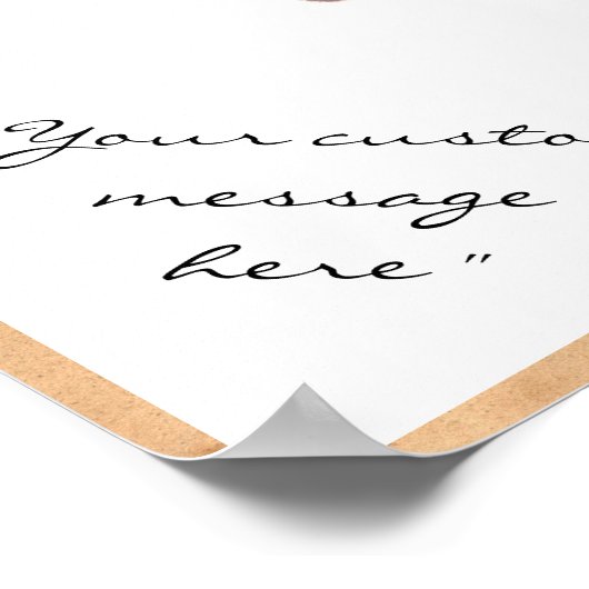 クラシックオリエ中国のンタル墨絵インクフルーツ絵を描 ポスター (角)