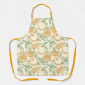 クラシックオレンジ色の果実 エプロン (正面)