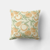 クラシックオレンジ色の果実 クッション (裏面)