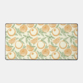 クラシックオレンジ色の果実 デスクマット (正面)