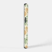 クラシックオレンジ色の果実 iPhone 15ケース (右側面)