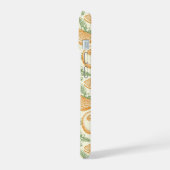 クラシックオレンジ色の果実 iPhone 15ケース (左側面)