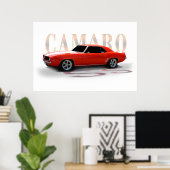 クラシックオレンジ ポスター (ホームオフィス)