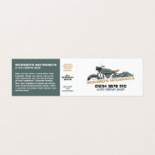 クラシックオートバイ、自動整備士/修理の詳細 名刺 (外部フラット)