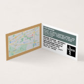 クラシックオートバイ、自動整備士/修理の詳細 名刺 (内部)