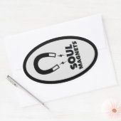 クラシックオーバルカーシール 楕円形シール (封筒)