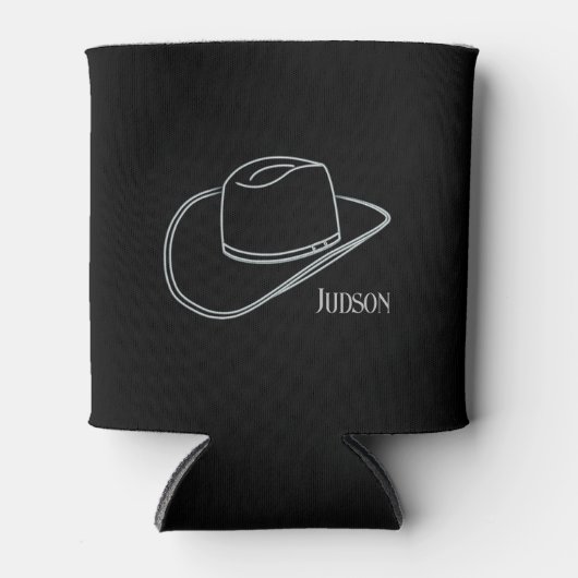 クラシックカウボーイビールソーダクーラーボックス 缶クーラー (正面)