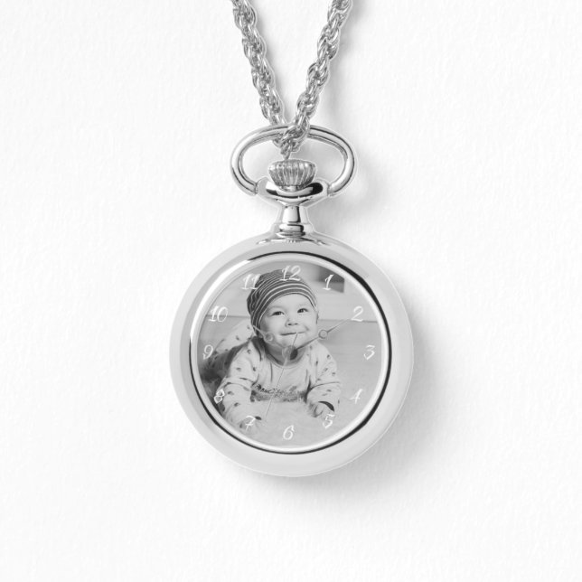 クラシックカスタマイズ可能な写真 腕時計 (正面)