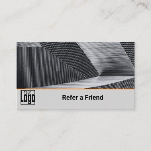 クラシックカスタムイメージオレンジ色のアクセント 紹介カード (正面)