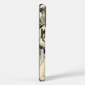クラシックカッコいいヴィンテージ日本魔墨入れ Case-Mate iPhoneケース (裏面 / 右)