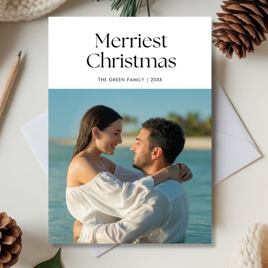 クラシックカップルホリデーシーズンホリデーカード シーズンカード