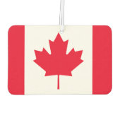 クラシックカナダ国旗 カーエアーフレッシュナー (裏面)