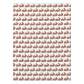 クラシックカボチャのパイスライス感謝祭ディナーフード テーブルクロス (正面)