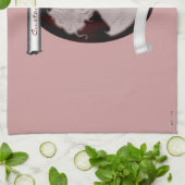 クラシックカメオバラ キッチンタオル (折り畳み)