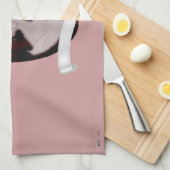 クラシックカメオバラ キッチンタオル (四つ折り)