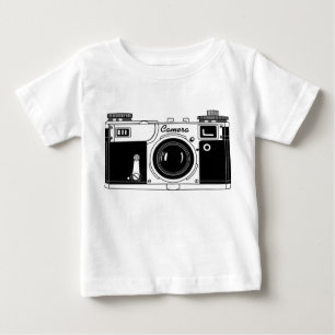 クラシックカメラ ベビーTシャツ