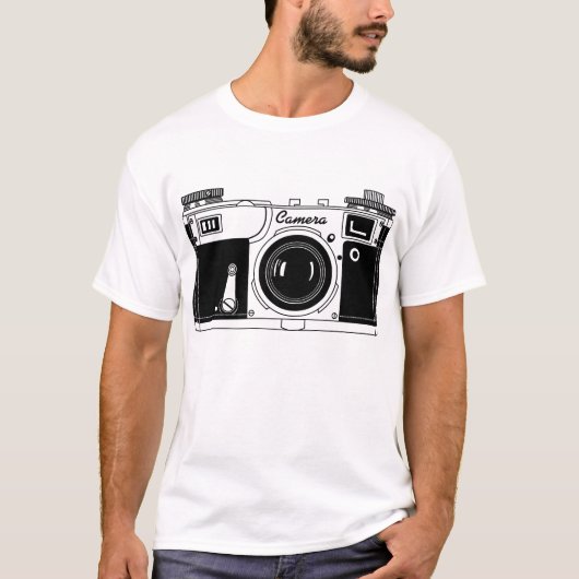 クラシックカメラ Tシャツ (正面)