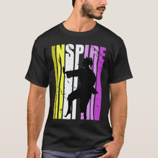 クラシックカラテ インスピレーション かわいい色 モチベーション Tシャツ