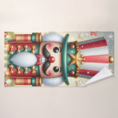 クラシックカラフルお洒落の割り割り バスタオル (バスタオル)