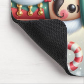 クラシックカラフルお洒落の割り割り マウスパッド (コーナー)