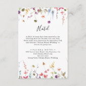 クラシックカラフルワイルドフローラ エンクロージャーカード (正面)