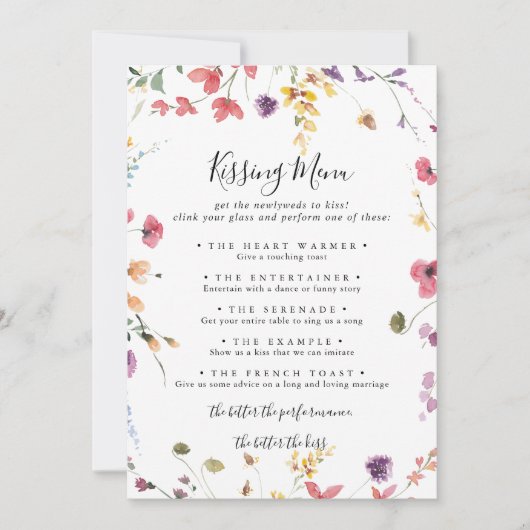 クラシックカラフル結婚のメキスをするニューGame Card (正面)