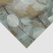 クラシックカントリーシックホワイトポピー&ユーカリ 薄葉紙 (詳細)