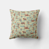 クラシックカントリーファームハウス クッション (裏面)