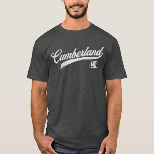 クラシックカンバーランドメリーランドMD Tシャツ (正面)