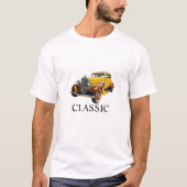 クラシックカーのモダンなクールさ Tシャツ (正面)