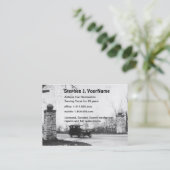 クラシックカーの整備士復帰および修理 名刺 (スタンド正面)