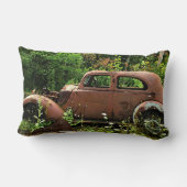 クラシックカーの枕 ランバークッション (裏面)