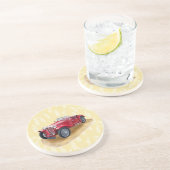 クラシックカーの画像付きコースター コースター (側面)