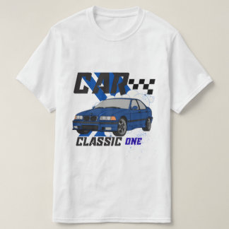 クラシックカーの1台 - ビンテージな自動車Tシャツ Tシャツ