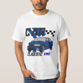 クラシックカーの1台 - ビンテージな自動車Tシャツ Tシャツ (正面)