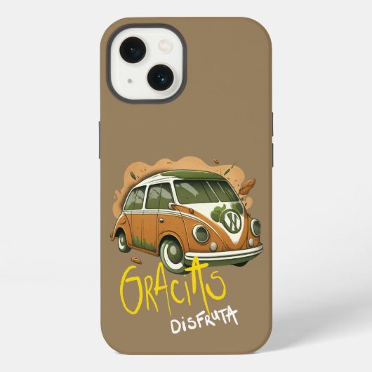 クラシックカーのiPhoneケース iPhoneケース (裏面)