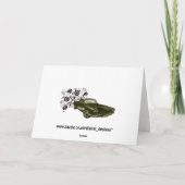 クラシックカーアートデザイン カード (裏面)