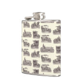 クラシックカークラブのためのヴィンテージのドイツの自動車 フラスク (左)