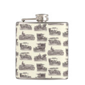 クラシックカークラブのためのヴィンテージのドイツの自動車 フラスク (正面)