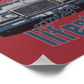 クラシックカークラブヴィンテージ旧車の恋人ギフト ポスター (角)