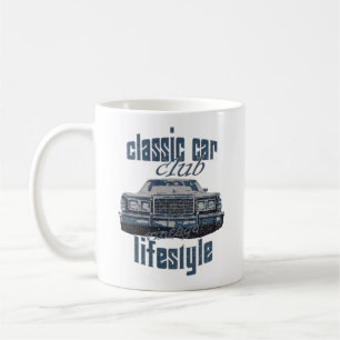 クラシックカークラブ ヴィンテージ オールドカーラバー ギフト コーヒーマグカップ